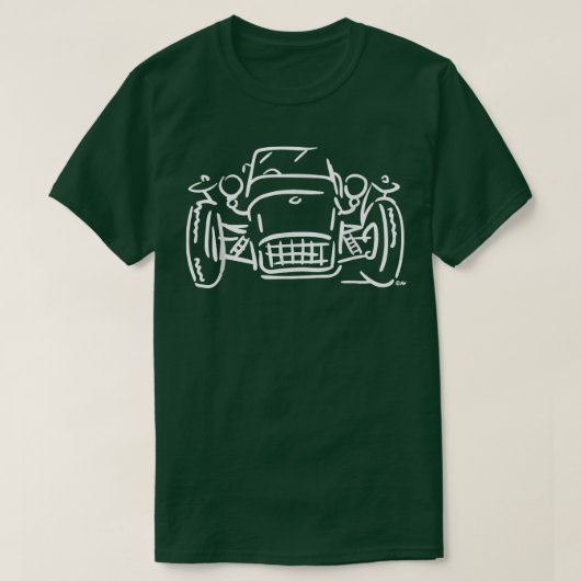 Super 7 Seven Caterham Racing T-shirt (Design voorkant)