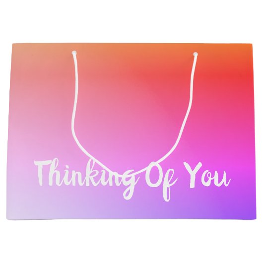 Super  aan je denken groot cadeauzakje (Voorkant)