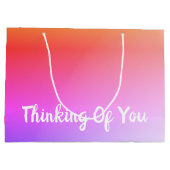 Super  aan je denken groot cadeauzakje (Achterkant)