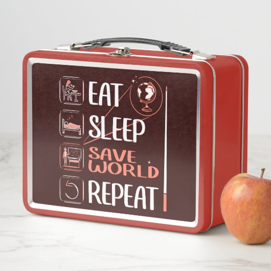 Super aardrijkskunde leraar redt wereld dank u ges (In situ)