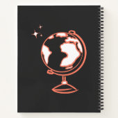 Super aardrijkskunde leraar redt wereld dank u ges notitieboek (Achterkant)