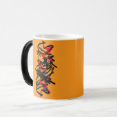 SUPER ABSTRACTE 3D KOFFIE MOK! MAGISCHE MOK (Voorkant links)