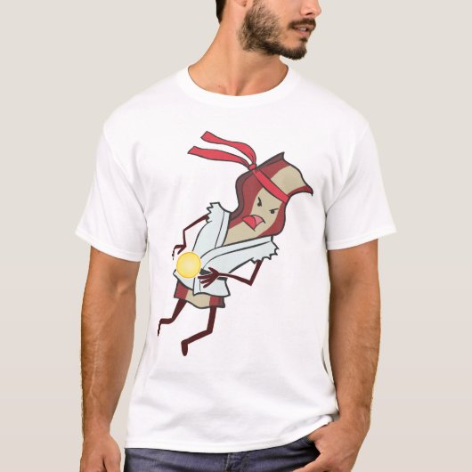 Super Action Bacon T-Shirt (Voorkant)