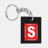 Super Ager Sleutelhanger (Voorkant Links)