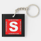 Super Ager Sleutelhanger (Achterkant)