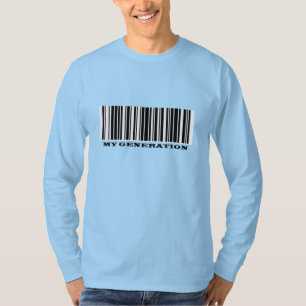 Super Agers BAR CODE Mannen T-Shirt
