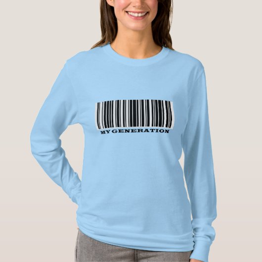 Super Agers BAR CODE Women's T-Shirt (Voorkant)