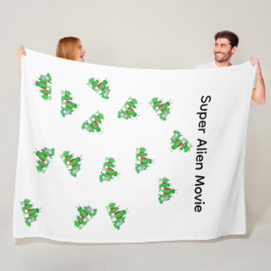 Super Alien Film Volledige Karakter Dekbed Fleece Deken