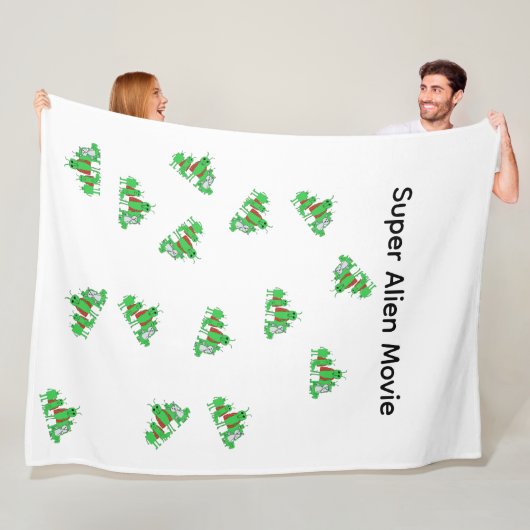 Super Alien Movie Full Character Blanket Fleece Deken (In situ)