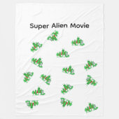 Super Alien Movie Full Character Blanket Fleece Deken (Voorkant)