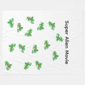 Super Alien Movie Full Character Blanket Fleece Deken (Voorkant (Horizontaal))