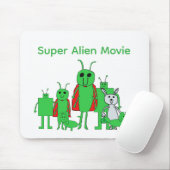 Super Alien Movie Full Character Mouse Pad Muismat (Met muis)