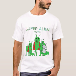 Super Alien Movie Tee w/Cast T-shirt
