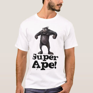 Super Ape Funny Mannen - Aangepaste aap T-shirt