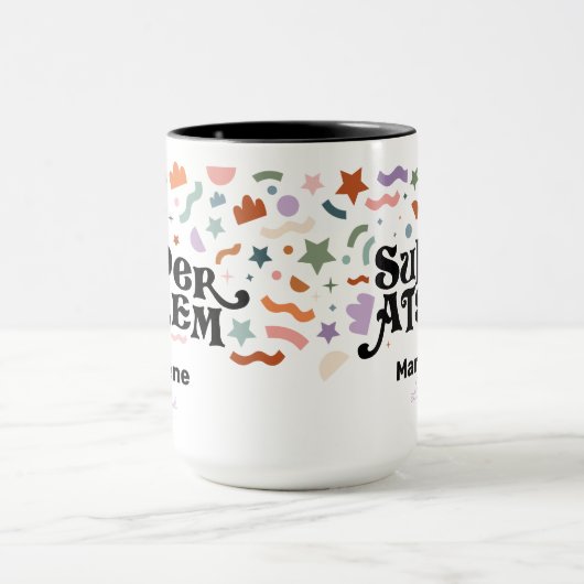 Super ATSEM Two-Tone Coffee Mok (Midden)