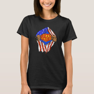 Super Auto Monteur Held Baan T-shirt