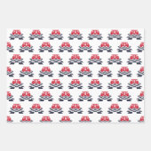 Super auto race kinderen verjaardag inpakpapier vel (Voorkant 3)