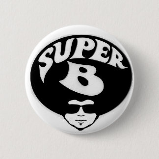 Super B Afro-knop Ronde Button 5,7 Cm