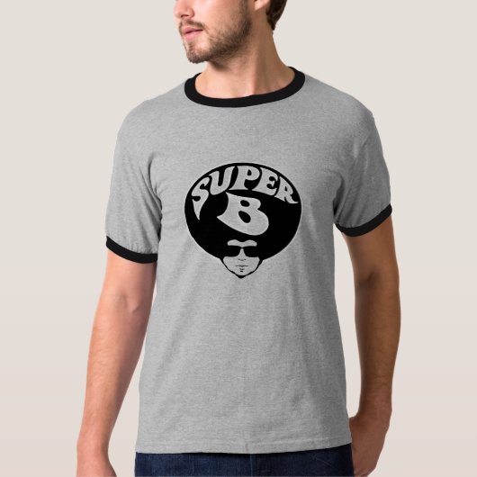 Super B Ringer T-shirt (Voorkant)