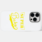 Super Baby Case-Mate iPhone Case (Achterkant (horizontaal))