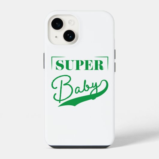 Super Baby iPhone Hoesje (Achterkant)