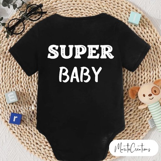 super baby jumpsuit, father's day romper