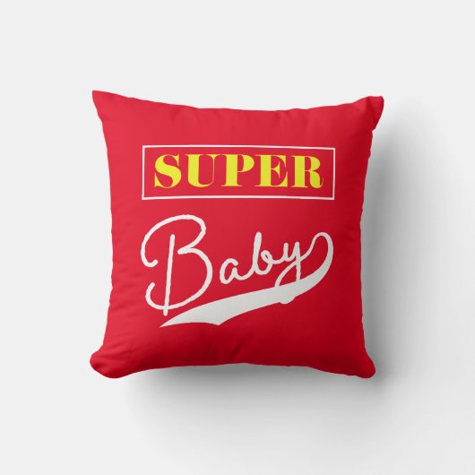 Super Baby Kussen (Voorkant)