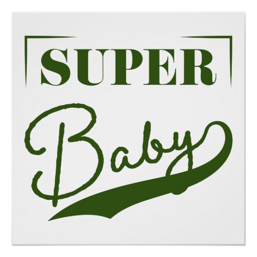 Super Baby Perfect Poster (Voorkant)