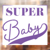 Super Baby Raamsticker (Vel 2)