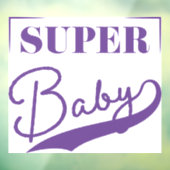 Super Baby Raamsticker (Vel 3)