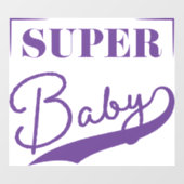 Super Baby Raamsticker (Vel)