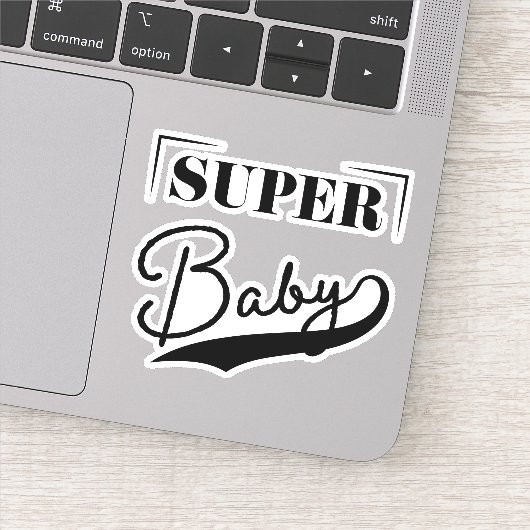 Super Baby Sticker (Detail)