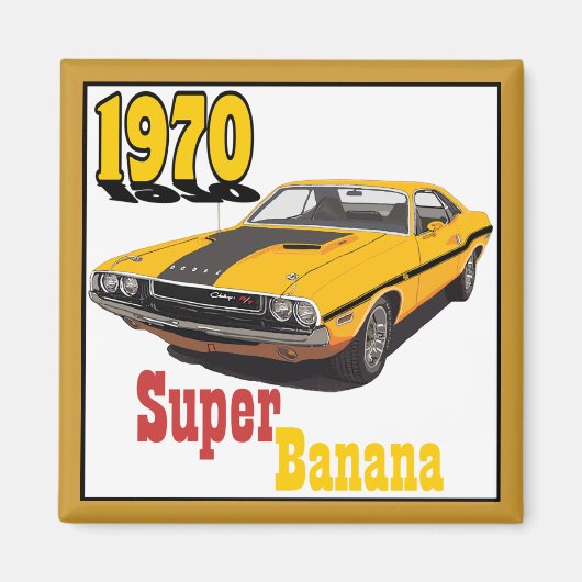 Super Banana Magneet (Voorkant)