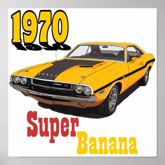 Super Banana Poster (Voorkant)