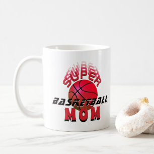 Super Basketbal Moeder Sportieve Moeder Moederdag Koffiemok