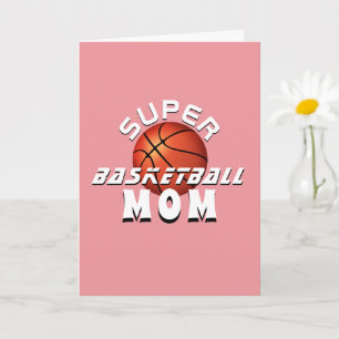 Super Basketball Mam Sporty Moederdag Kaart