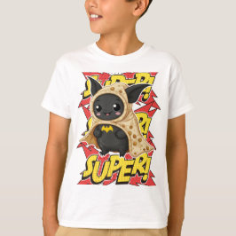 Super Bat Burrito Pun T-shirt