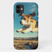Super Beagle Dog - iPhone 5/5S Hoesje (Achterkant)