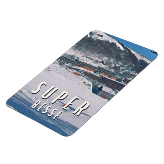 Super Besse Skigebied Magneet (Linkerzijde)