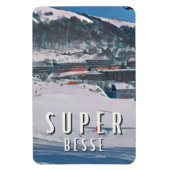 Super Besse Skigebied Magneet (Verticaal)