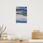 Super Besse Skigebied Poster (Keuken)