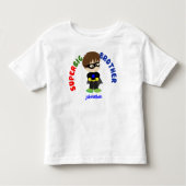 Super big brother t-shirt, aangepaste naam kinder shirts (Voorkant)