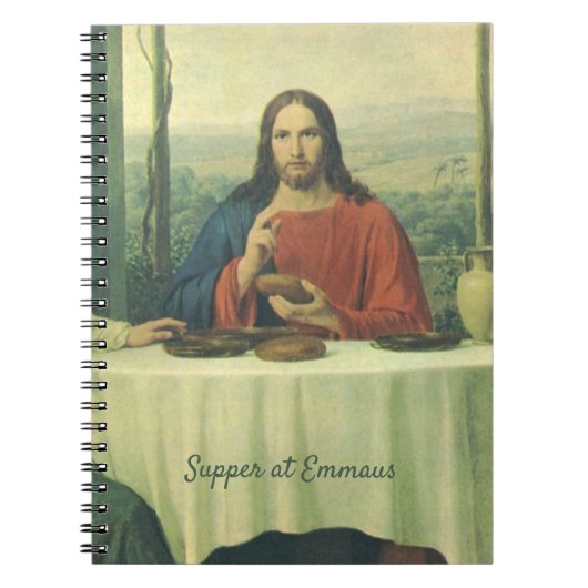  Super bij Emmaus met Jezus Christus Notitieboek (Voorkant)