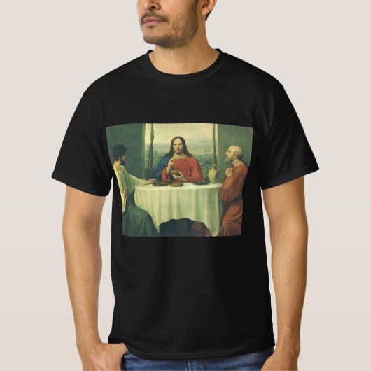  Super bij Emmaus met Jezus Christus T-shirt (Voorkant)