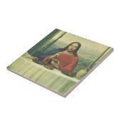  Super bij Emmaus met Jezus Christus Tegeltje (Zijkant)