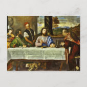 Super bij Emmaus met vrienden Briefkaart (Voorkant)