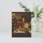 Super bij Emmaus met vrienden Briefkaart (Staand voorkant)