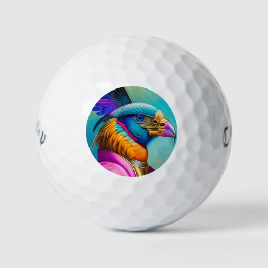 Super Birdie - Callaway Warbird Golf Balls Golfballen (Voorkant)