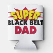 Super Black Belt Dad Blikjeskoeler (Achterkant)