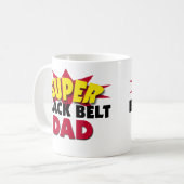 Super Black Belt Dad Koffiemok (Voorkant links)